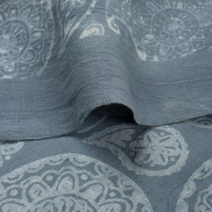 Beautiful Hand Block Paisley Print Cotton Kashish Fabric