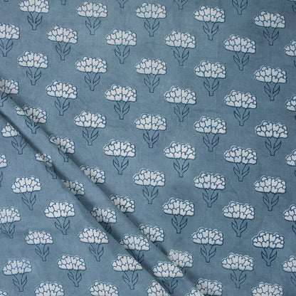 Floral Printed Handmade Pure Cotton Kashish Fabric