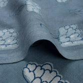 Floral Printed Handmade Pure Cotton Kashish Fabric