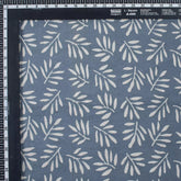 Leaf Hand Block Printed Kashish Fabric By the Yard