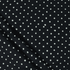 Hand Block Printed Cotton Fabric Black  Polka Dot Cotton Fabric