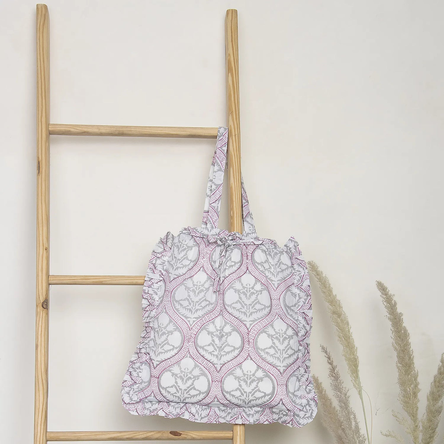 Handmade Cotton Tote Bag and Spring Fling Tote Bag