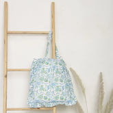 Bluebell Handmade Print Soft Cotton Tote Bags