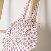 Latest Petals Print Handmade Soft Tote Bags