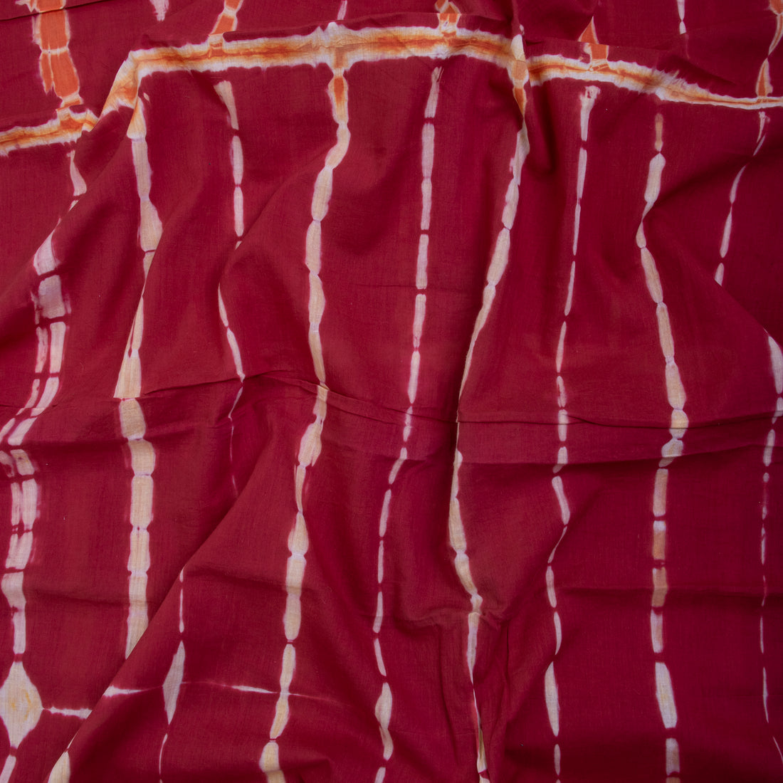 Red Tie Dye Fabric By The Yard