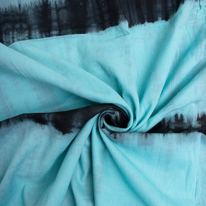 Blue Handmade Cotton Tie Dye Clothing