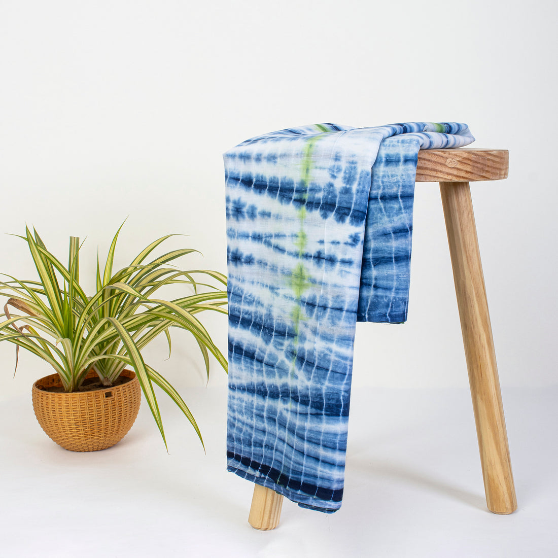 Ocean Blue Cotton Tie Dye Clothing
