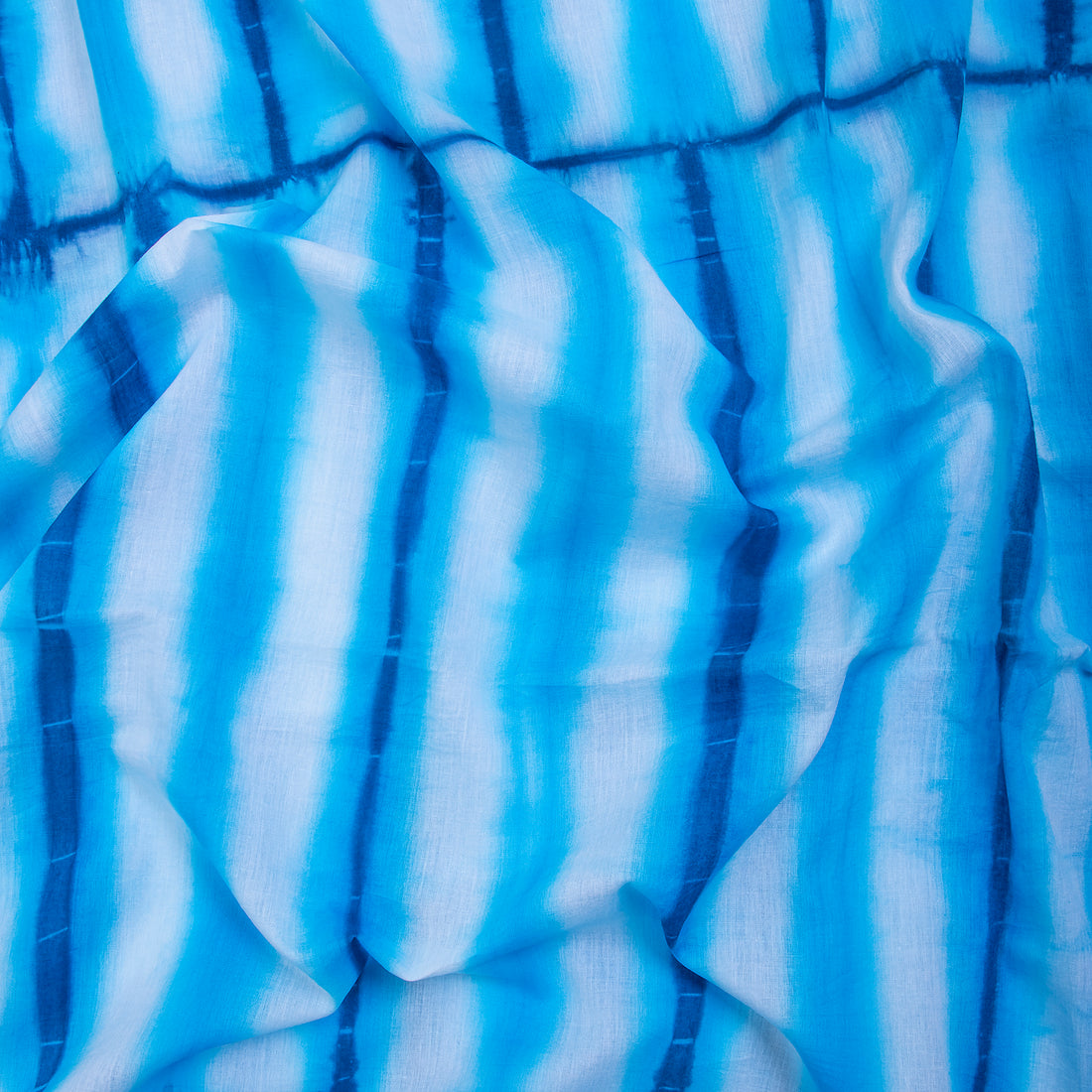 Light Blue Cotton Tie Dye Clothes