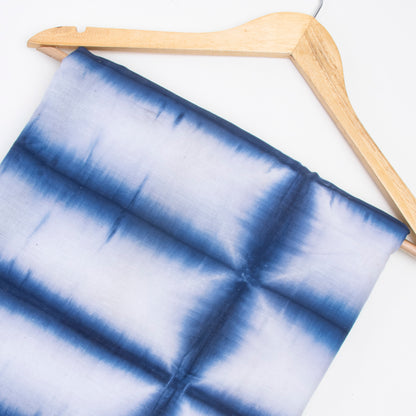 Blue Handmade Cotton Tie Dye Clothing