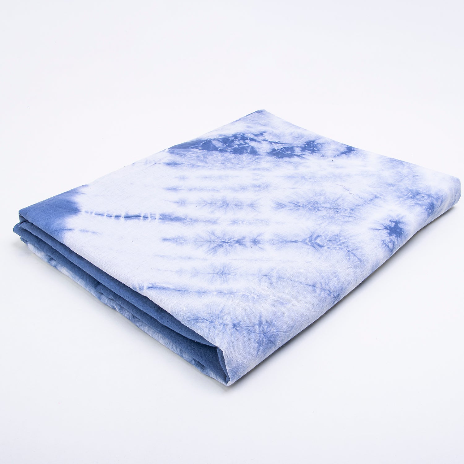 Dark Blue Organic Cotton Tie Dye Materials