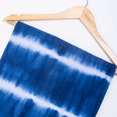 Best Tie Dye Solid Blue Handmade Cotton Fabric