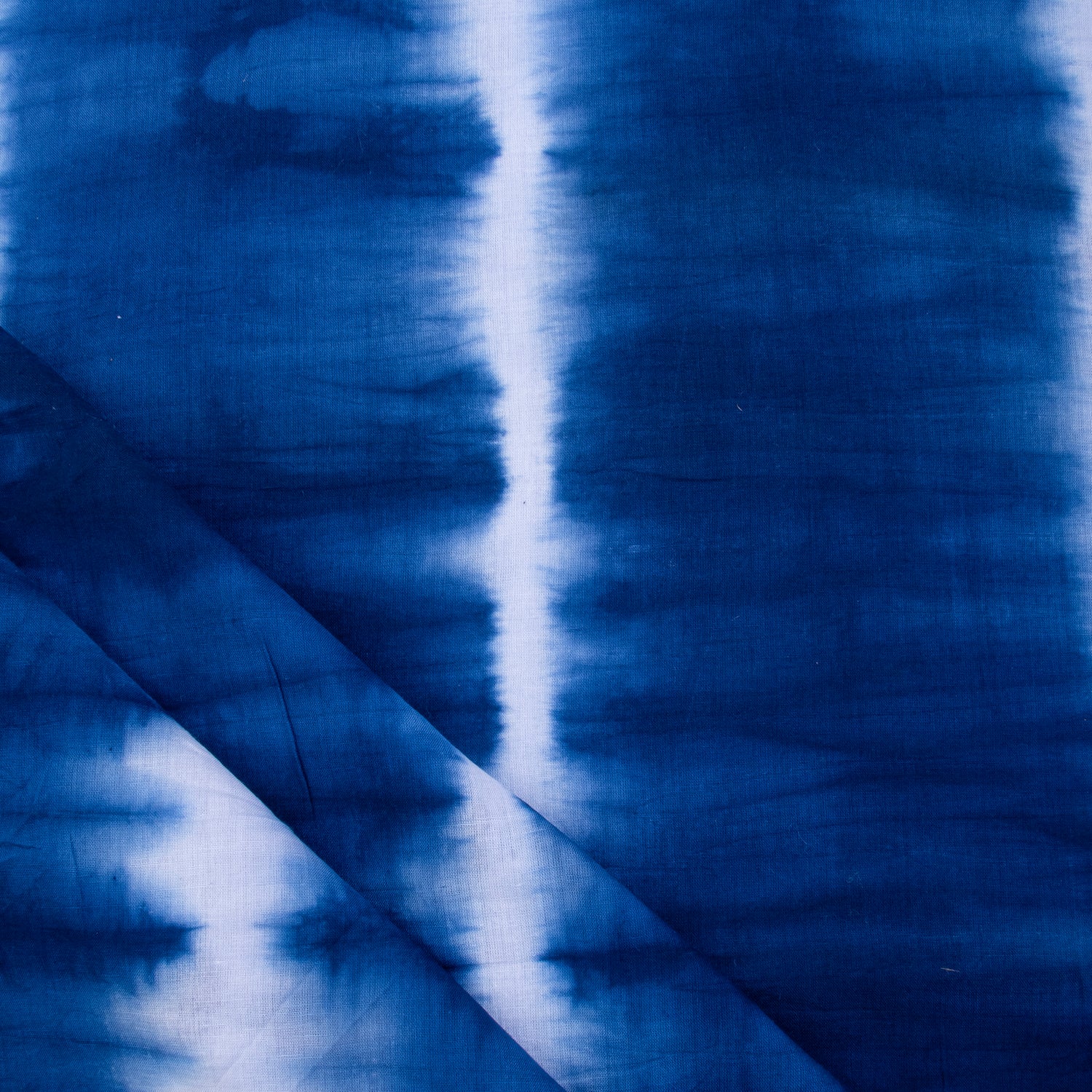 Best Tie Dye Solid Blue Handmade Cotton Fabric