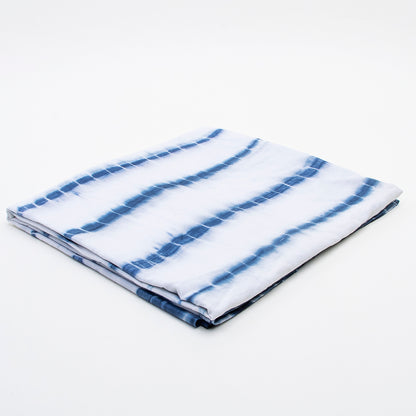 Ocean Blue Handmade Tie Dye Cotton Fabric
