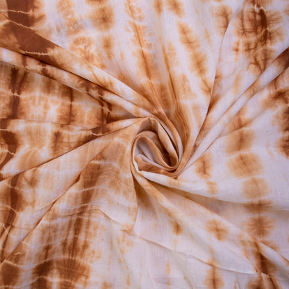Brown Handmade Cotton Tie dye Clothes