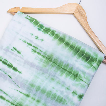 Green Mist Cotton Tie and Dye Fabric