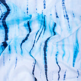 Dark Blue Handmade Tie and Dye Fabric