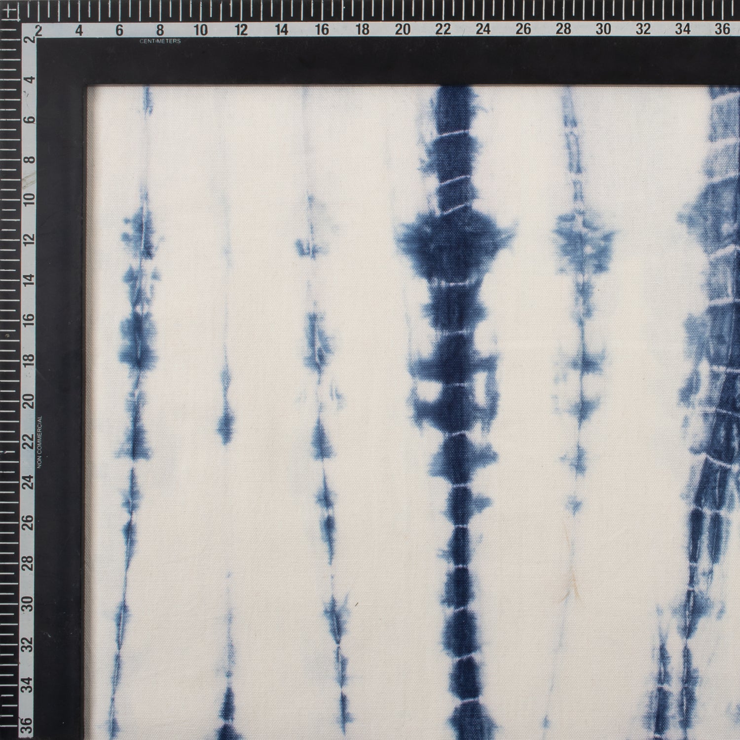 Blue Hand Dyed Canvas Cotton Running Fabric Cloth