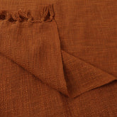 Latest Design Brown Solid Softest Throw Blanket Online