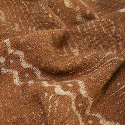 Handmade Brown Color Pure Cotton Sofa Throw For Home Decor