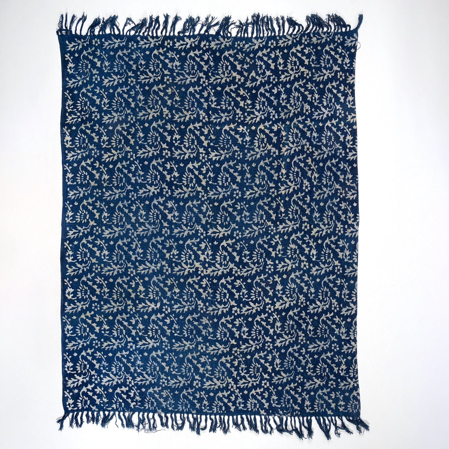 Pure Cotton Blue Home Decorative Throw Blanket