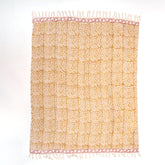 Soft Cotton Yellow Decorative Cozy Throws Blankets Online