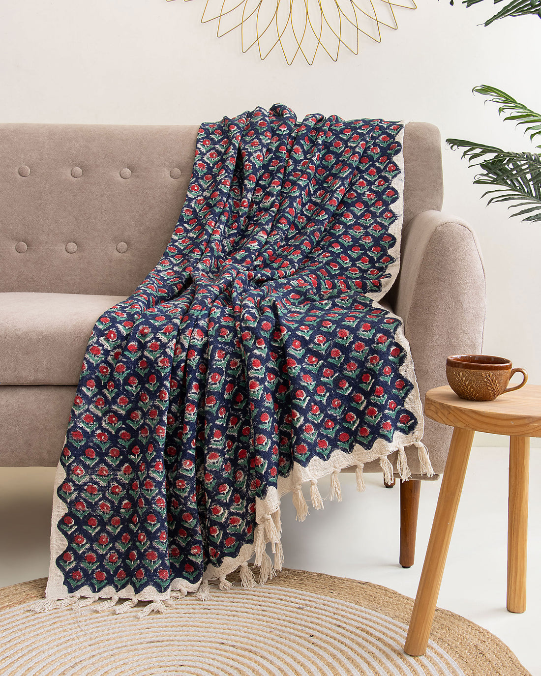 Multicolor Home Decorative Softest Throw Blanket