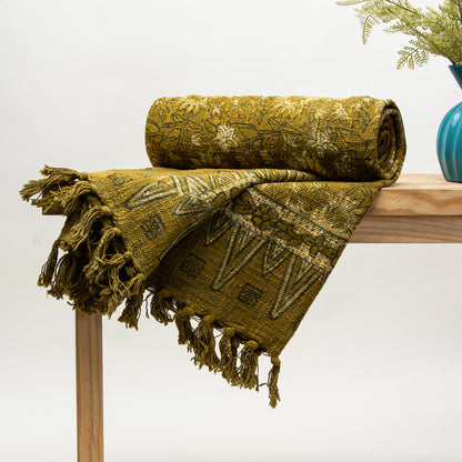 Home Decorative Soft Cotton Throw Blankets