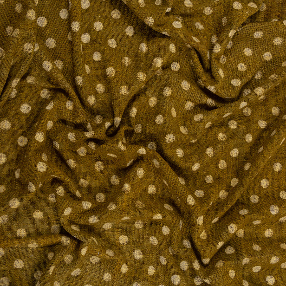 Brown Polka Dots Decorative Cotton Blanket Online