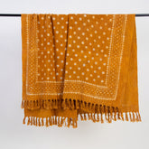 Mustard Yellow Softest Throw Blanket