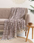 Multicolor Floral Pattern Soft Cotton Throw Blanket Online