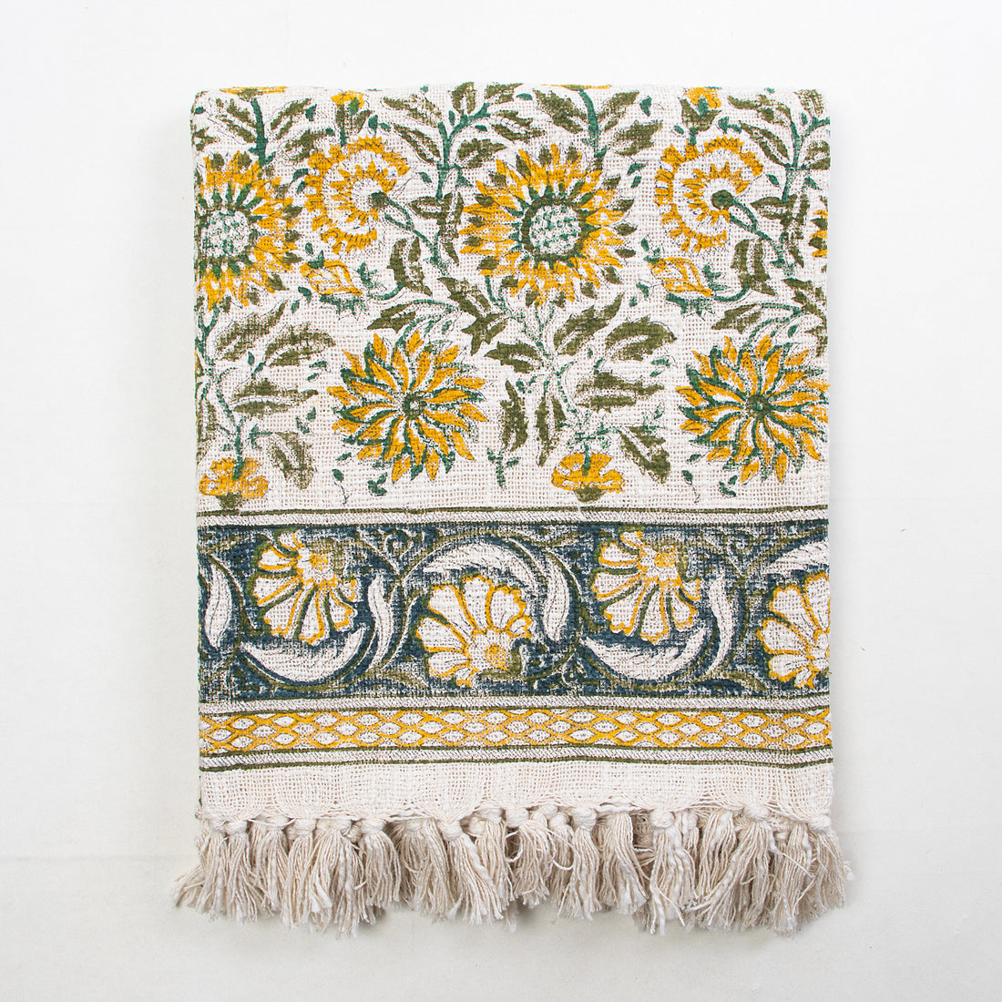 Sunflower Cotton Softest Throw Blanket For Home Decor Online