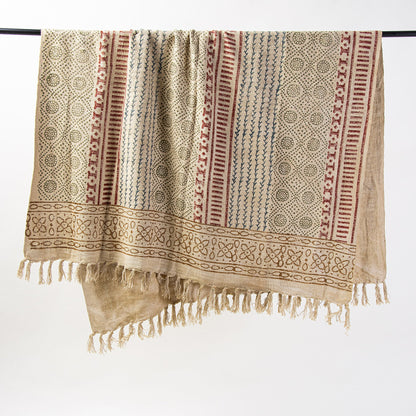 Mix and Match Indian Block Printed Home Decor Cotton Throw Blankets