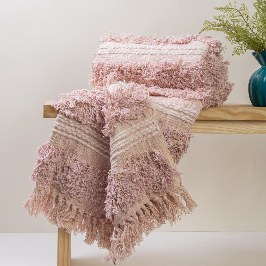 Pure Cotton Sofa Custom Throw Blanket Online