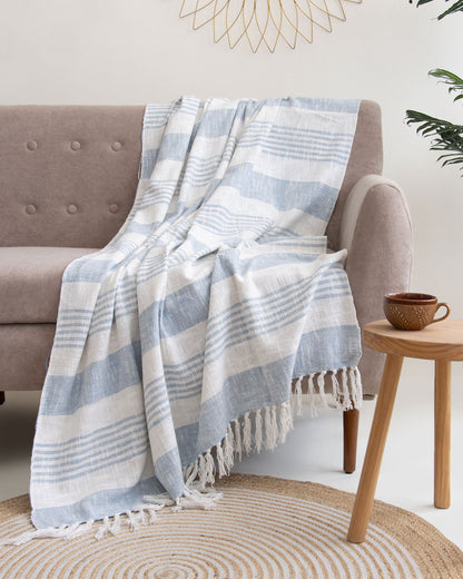Newly Premium Quality Soft Cotton Throw Blanket Online