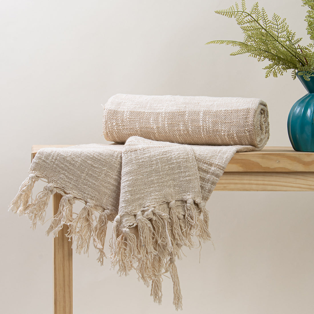 Luxury Cotton Tufted Sofa Throw Blanket Online