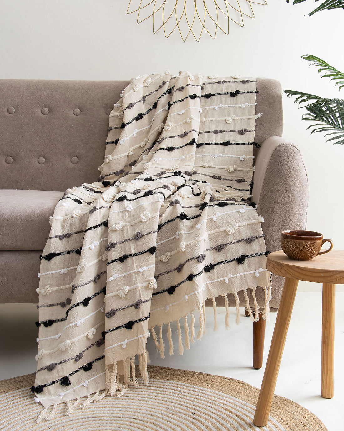 Quality Throw Blankets Handmade Multicolor Pure Cotton Online