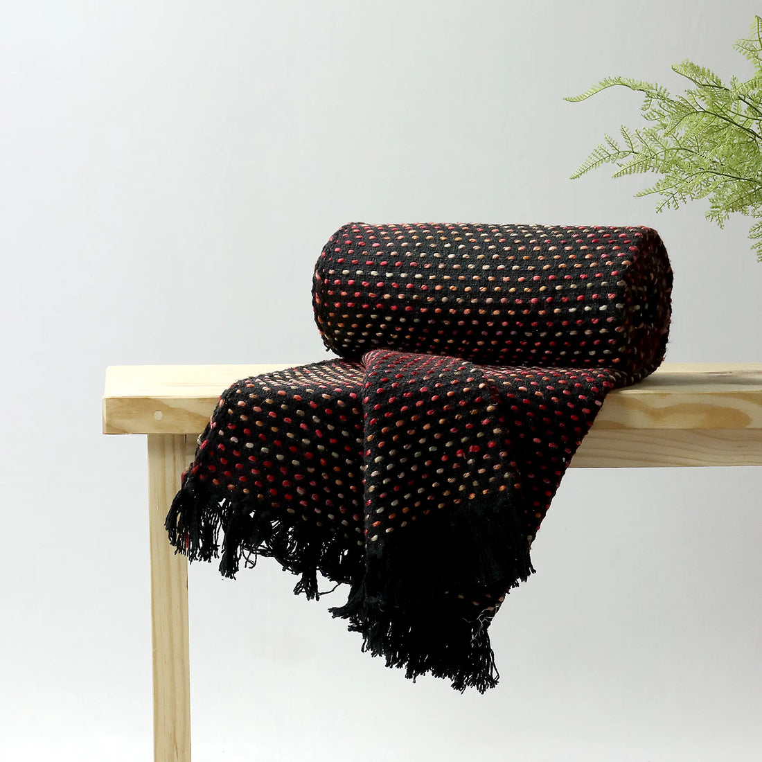 Luxury Multicolor Pure Cotton Throw Blankets Online