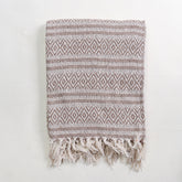 Grey Pure Cotton Cute Throw Blankets For Decor Couch