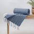 Blue Soft Reversible Best Throws For Sofas Online