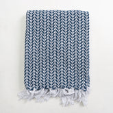 Blue Soft Reversible Best Throws For Sofas Online