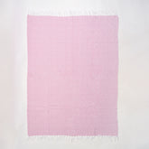 Pink Harlequin Shape Reversible Pure Cotton Affordable Throw Blankets