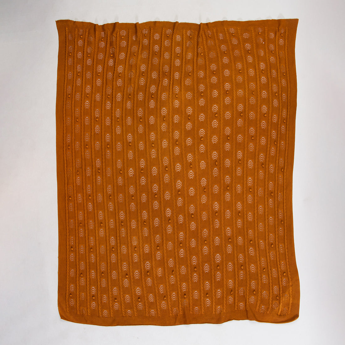 Best Organic Cotton Knitted Throw Blanket