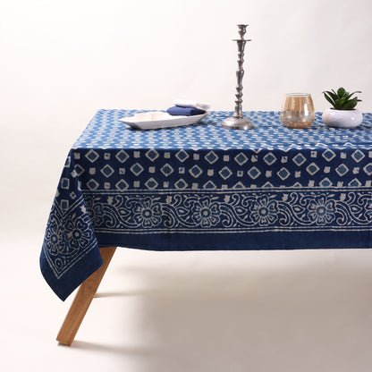 Soft Cotton TableCloth Hand Block Printed