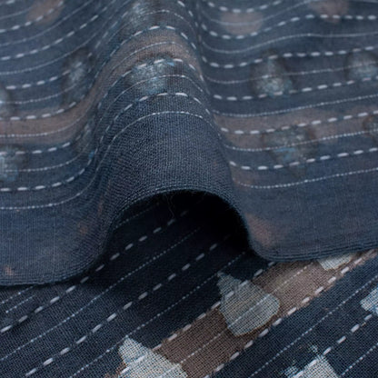 Ikaat Print Cotton Kantha Fabric Textile in India