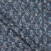 Hand Printed Cotton Kantha Fabric by the Yard