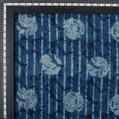 Floral Hand Block Printed Material Fabric 100% Cotton