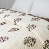 Multicolor Original Jaipuri Razai Double Bed