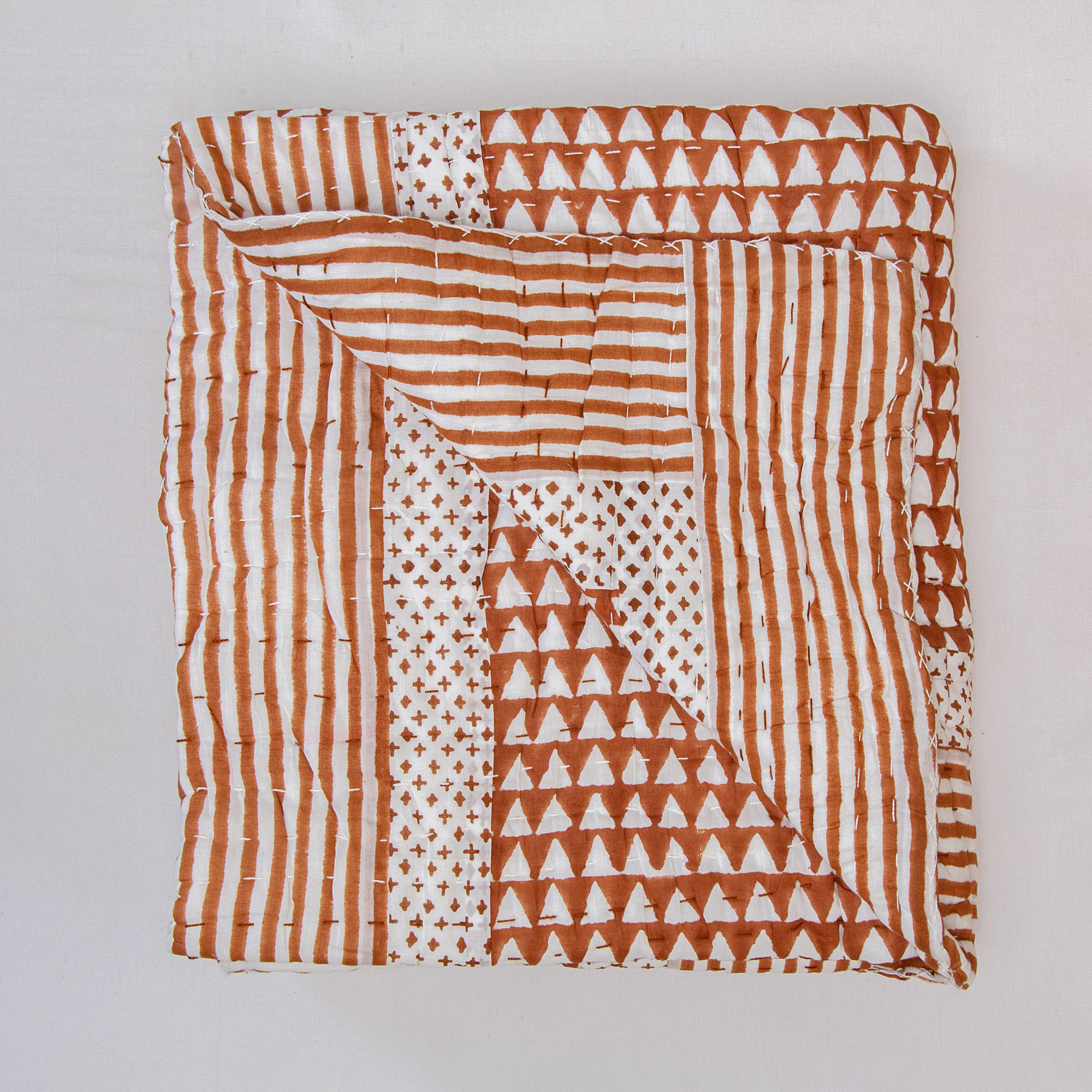 Geometrical Print Soft Newborn Baby Winter Blankets