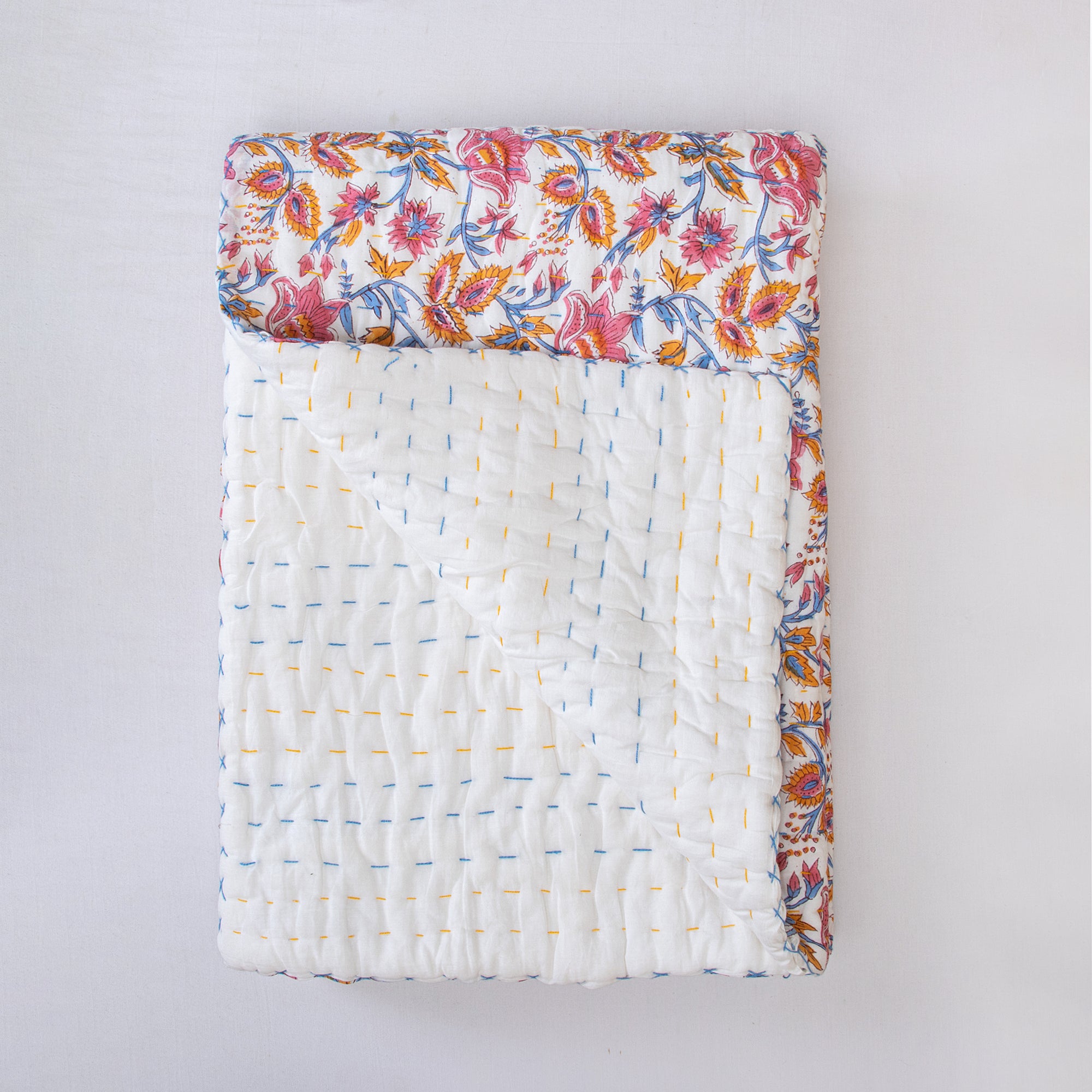 Block Print Soft Baby Blankets and Quilts