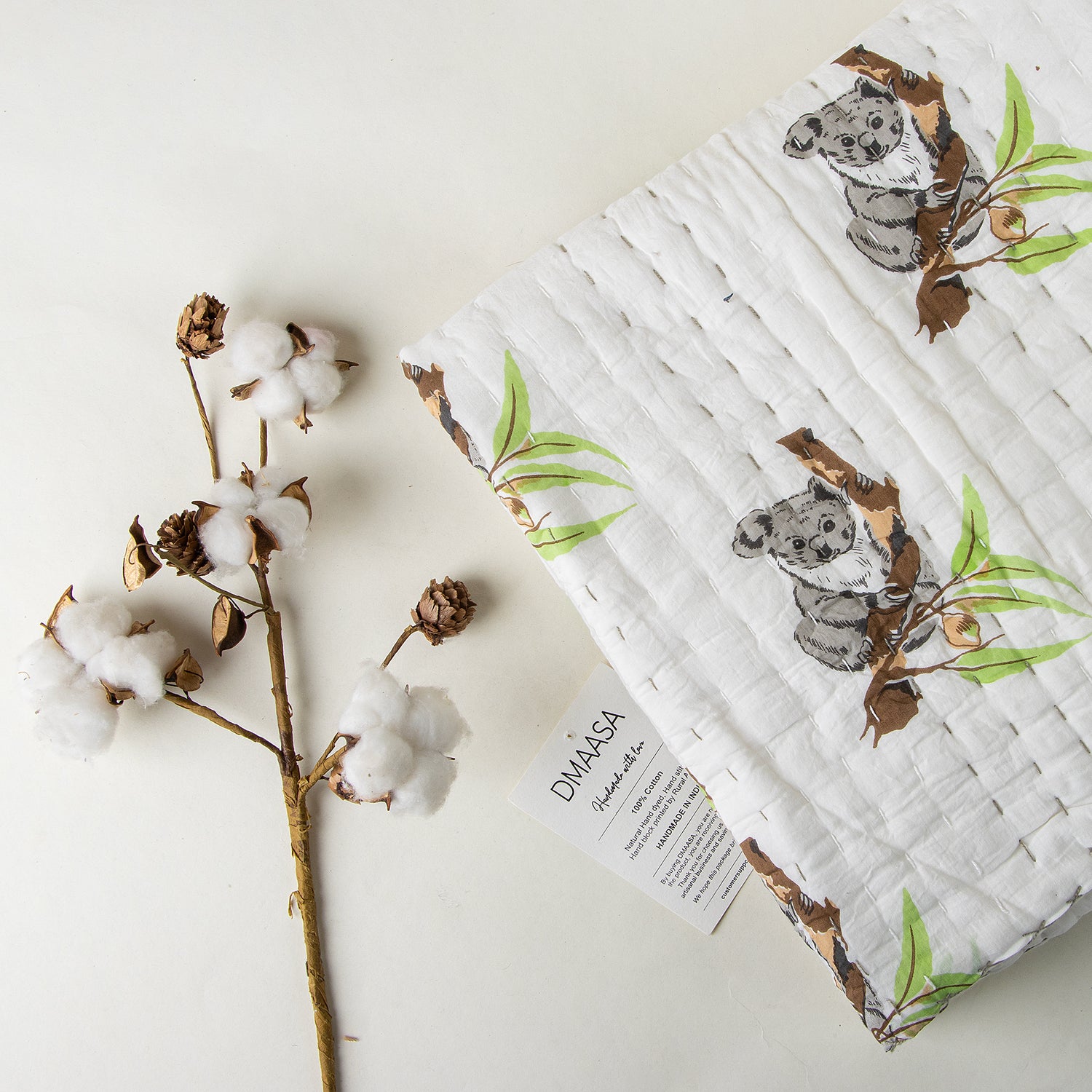 Animal Printed Soft Baby Blanket Set